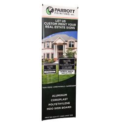 PORTABLE BANNER STAND