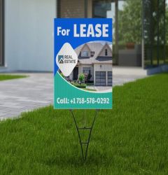 CORRUGATED PLASTIC SIGNS